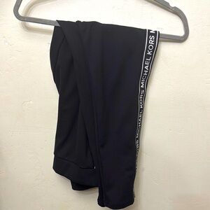 Michael Kors Kids Black Jogger Pants